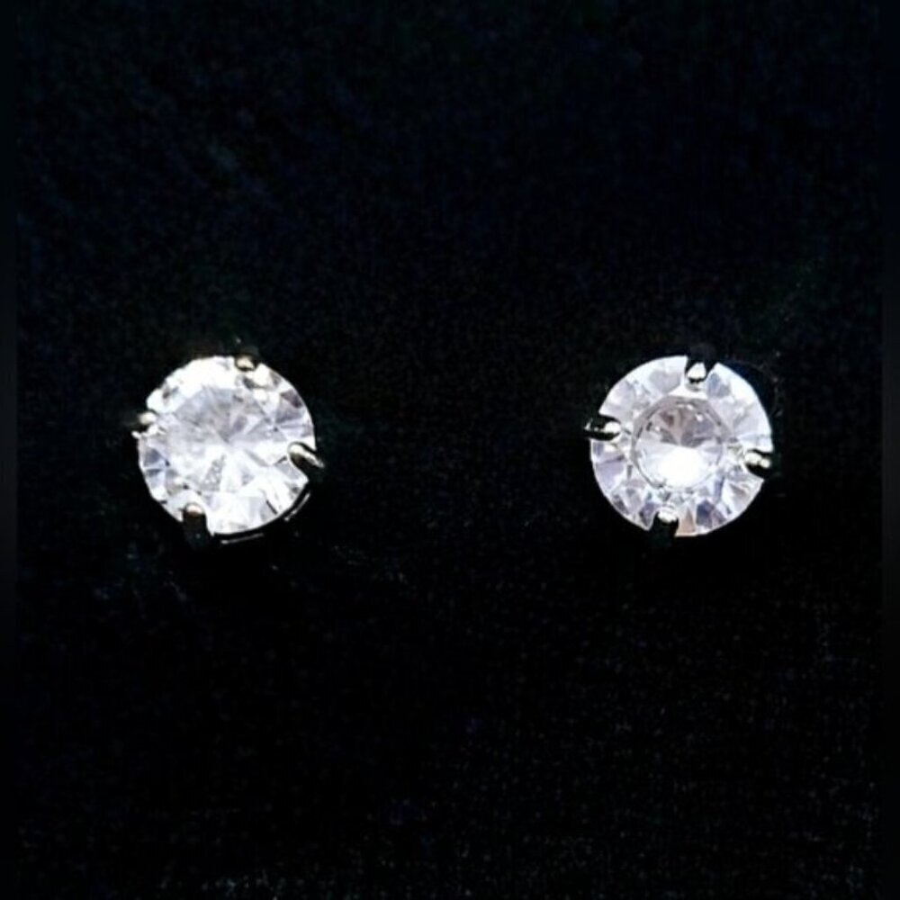 Diamond Simulants Earrings & Tennis Bracelet - Picture 6 of 7
